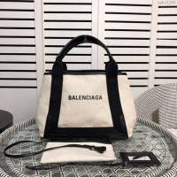Balenciaga女包 巴黎世家新版爆款 帆布字母包 新版一行字 中號手提包  csbl1169
