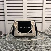 Balenciaga女包 巴黎世家新版爆款 帆布字母包 新版一行字 小號手提包  csbl1176