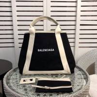 Balenciaga女包 巴黎世家新版爆款 帆布字母包 新版一行字 大號手提包  csbl1178