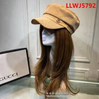 GUCCI古馳 跑量款牙籤紋軍帽 男女同款 LLWJ5792