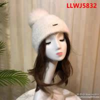 Supreme 剪水鑽搭配名媛款 時尚毛絨款針織帽 LLWJ5832