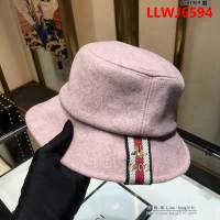 GUCCI古馳 專櫃爆款 百搭單品 經典羊毛漁夫帽 6881969 LLWJ6594