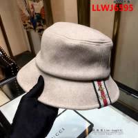 GUCCI古馳 專櫃爆款 百搭單品 經典羊毛漁夫帽 6881969 LLWJ6595