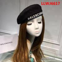 BALENCIAGA巴黎世家 超高版本 新款牛仔貝蕾帽 LLWJ6617