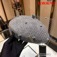 FENDI芬迪 代購品質 爆新款 網紗格子貝雷帽 6881961 LLWJ6763