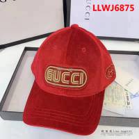 GUCCI古馳 秋冬新款 絲絨棒球帽 LLWJ6875