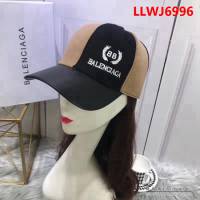 BALENCIAGA巴黎世家 秋冬新品 原版最新款皮帽簷鴨舌帽 海軍女裝帽 LLWJ6996