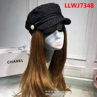 CHANEL香奈兒 2018專櫃新款 經典小香風原單鴨舌軍帽 LLWJ7348