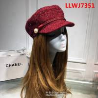 CHANEL香奈兒 2018專櫃新款 經典小香風原單鴨舌軍帽 LLWJ7351