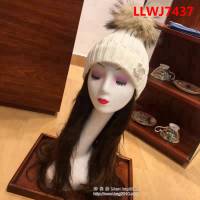 CHANEL香奈兒 淑女款 兔絨配狐狸毛球 百搭款原單帽子 LLWJ7437