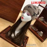 路易威登LV 原單新款 情侶款帽子圍巾套裝 男女同款 LLWJ8032