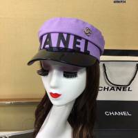 Chanel女士帽子 香奈兒經典大字母標誌八角帽 Chanel經典貝雷帽  mm1072