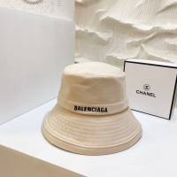 Balenciaga男女同款帽子 巴黎世家印花漁夫帽  mm1198