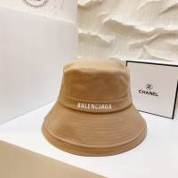 Balenciaga男女同款帽子 巴黎世家印花漁夫帽  mm1200
