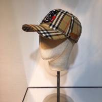 Burberry爆款男士帽子 巴寶莉BT刺繡棒球帽鴨舌帽  mm1266