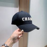 Chanel男女同款帽子 香奈兒帆布棒球帽鴨舌帽  mm1392