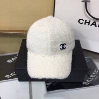 Chanel爆款女士帽子 香奈兒兔絨棒球帽鴨舌帽  mm1425
