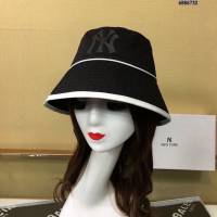 NY男女同款帽子 MLB光絲棉漁夫帽遮陽帽  mm1430