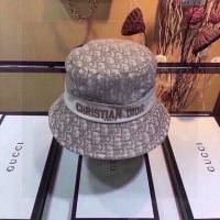 Dior新品女士帽子 迪奧動物新款織帶漁夫帽  mm1433