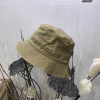Balenciaga男女同款帽子 巴黎世家2021新款長標簡約風漁夫帽遮陽帽  mm1441
