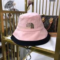 Gucci北面聯名款帽子 古馳男女同款拼接漁夫帽遮陽帽  mm1452