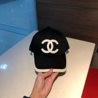 Chanel男女同款帽子 香奈兒2021經典黑白鴨舌帽棒球帽  mm1473