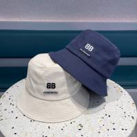Balenciaga男女同款帽子 巴黎世家文藝新款漁夫帽  mm1552