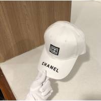 Chanel男女同款帽子 香奈兒經典黑白鴨舌帽棒球帽  mm1583