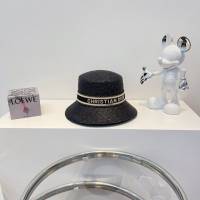 Dior新品女帽子 迪奧平均誒草帽漁夫帽遮陽帽  mm1605