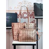 MCM女包 原單 6018 MCMLIZ VLSETOS系列 雙面可用 MCM女購物袋 MCM女手提包 單肩包  mdmc1249