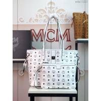 MCM女包 原單 6018 MCMLIZ VLSETOS系列 雙面可用 MCM女購物袋 MCM女手提包 單肩包  mdmc1253