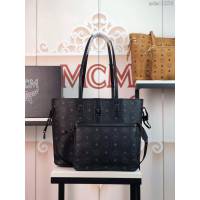 MCM女包 原單 6018 MCMLIZ VLSETOS系列 雙面可用 MCM女購物袋 MCM女手提包 單肩包  mdmc1254