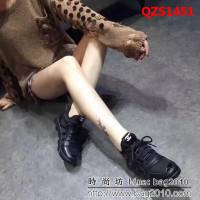 CHANEL香奈兒 最新款846 歐彈力布+牛皮 內增高女休閒鞋 QZS1451