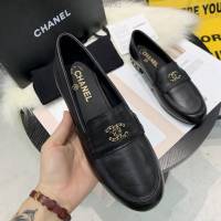 Chanel女鞋 香奈兒羊皮鞋 2020早春新款單鞋  naq1012