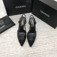 Chanel女鞋 香奈兒2020春夏新款 Chanel秀氣尖頭高跟涼鞋  naq1131