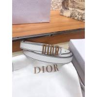 Dior女士腰帶 迪奧經典復古小字母牛皮腰帶  jjp1216