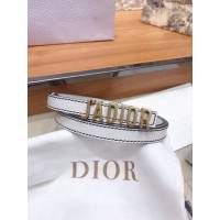 Dior女士腰帶 迪奧經典復古小字母牛皮腰帶  jjp1222