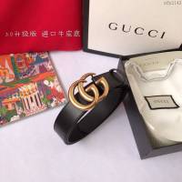 Gucci皮帶 古馳爆款3.0cm升級版 Gucci女皮帶  xfp2142