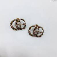 GUCCi飾品 古馳耳釘 Gucci黃銅做舊工藝耳環  zgbq1049