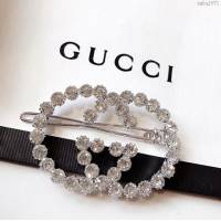 GUCCi飾品 古馳2019年新款 Gucci雙G水鑽髮夾  zgbq1071