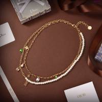 Dior飾品 迪奧經典熱銷專櫃新款雙層項鏈  zgd1057