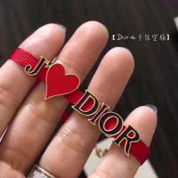 Dior飾品 迪奧經典熱銷款紅色項鏈 專櫃最新款DIOR項鏈  zgd1070