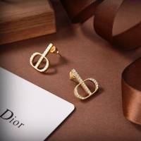 Dior飾品 迪奧經典熱銷款字母耳釘 專櫃新款耳環  zgd1124