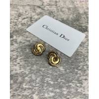 Dior飾品 迪奧經典熱銷款中古耳釘耳環  zgd1133