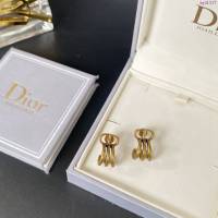 Dior飾品 迪奧經典熱銷款復古做舊金屬 cd字母耳釘耳環  zgd1317