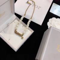 Dior飾品 迪奧經典熱銷款珍珠項鏈 Dior女士項鏈  zgd1323