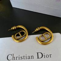 Dior飾品 迪奧經典熱銷新款復古字母耳釘耳環  zgd1330