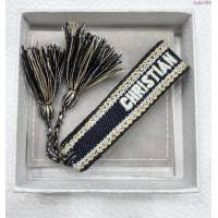Dior飾品 迪奧經典熱銷款編織伸縮流蘇手繩 手環  zgd1359