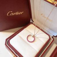 Cartier首飾品 卡地亞釘子項鏈 通體S925純銀項鏈  zgk1332
