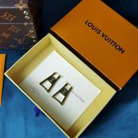 Louis Vuitton新款飾品 路易威登Zip耳環 LV經典拉鏈頭耳釘  zglv1865